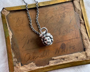 small doll head charm
