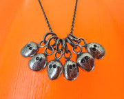 ghost charm necklace