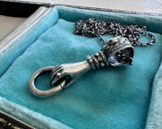 victorian hand charm holder