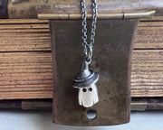 witchy ghost charm