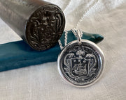 tall ship wax seal jewelry