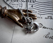 star and moon charms