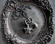 star and crescent moon necklace