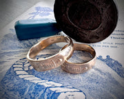 skeleton ring 14k gold - memento mori jewelry