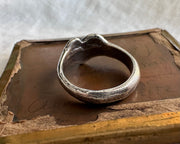 silver heart ring