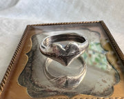 heart signet ring