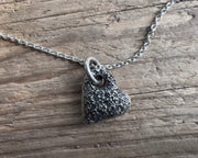 personalized heart pendant