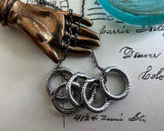 ouroboros charm necklace