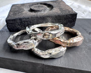 rustic organic cinderella ring - artisan hand crafted jewelry