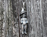 Frozen Charlotte pendant - Goody Charlotte - doll necklace charm