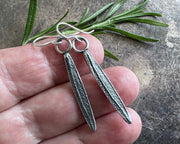 organic dangle earrings