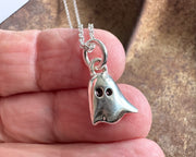 Callida the ghost pendant - ghost jewelry
