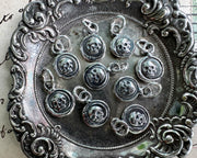 skull wax seal charms