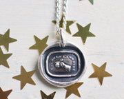 tankard wax seal necklace