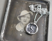 dove wax seal pendant
