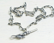 hand watch key necklace