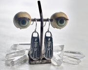 skeketon earrings