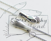 left hand necklace
