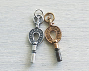 horseshoe watch key