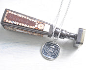 tree wax seal jewelry