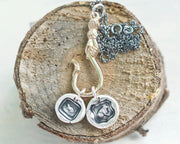 frog prince wax seal necklace serpent hook