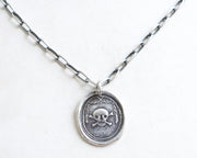 oxidized silver chain with silver snake hook clasp