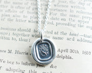 YOUR'S &c wax seal pendant