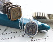 pocket watch wax seal jewelry