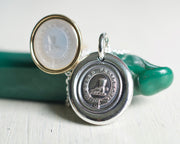 clan crest wax seal jewelry