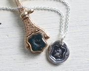 unicorn wax seal jewelry