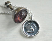 cat wax seal jewelry
