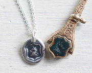 unicorn wax seal jewelry