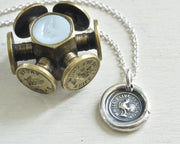 rooster wax seal jewelry