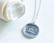 ship wax seal pendant