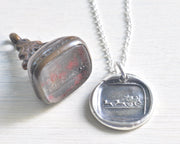 horse wax seal jewelry
