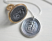 three graces wax seal jewelry