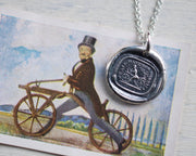 bicycle necklace
