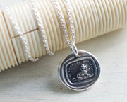 lion and mouse wax seal jewelry