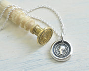 Queen Victoria wax seal jewelry