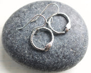ouroboros earrings