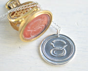 snake wax seal jewelry