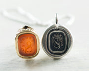 YOUR'S &c wax seal jewelry
