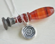 raven wax seal jewelry