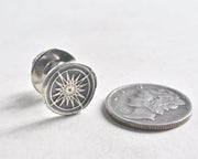 compass tie tack