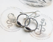 snake earrings