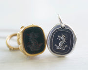 dragon wax seal jewelry