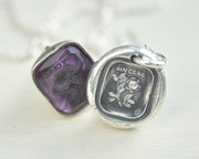 rose wax seal jewelry
