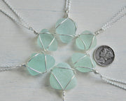 sea foam sea glass jewelry