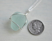 sea glass pendant