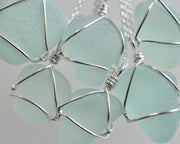 sea foam sea glass jewelry